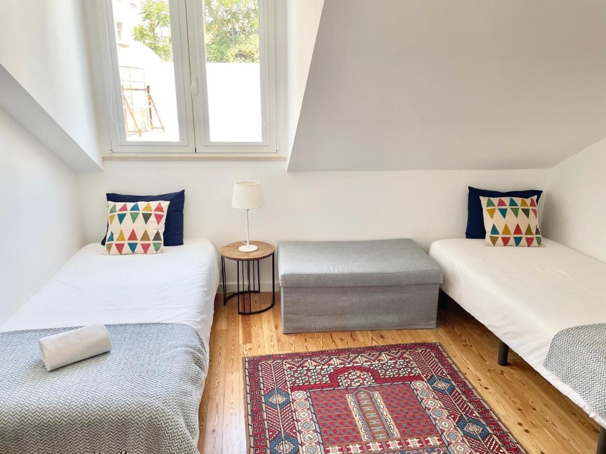 Downtown Boutique Duplex Apartment Lisbon Luaran gambar